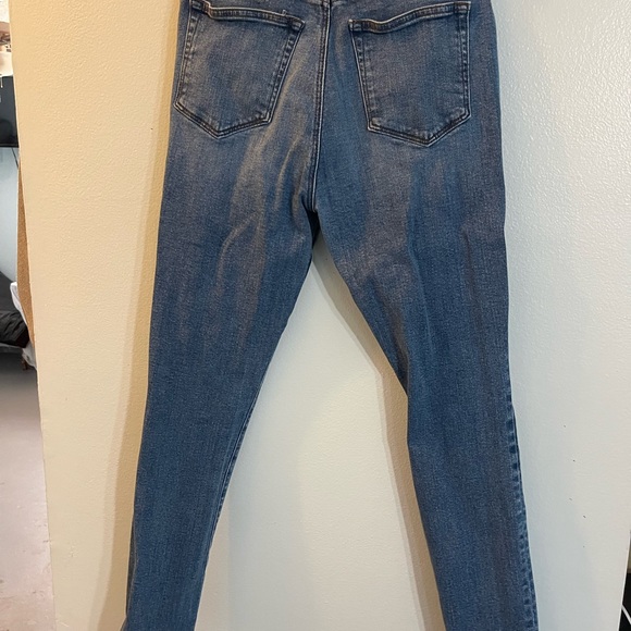 Loft Outlet High Rise Skinny Curvy Button Fly Jeans Size 6 - Picture 16 of 16